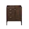 James Martin Vanities Addison 30in Single Vanity, Mid-Century Acacia w/ 3 CM Carrara White Top E444-V30-MCA-3CAR - alternate 4